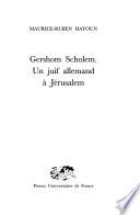 Gershom Scholem
