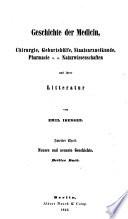 Geschichte der Medicin... und ihrer Litteratur