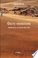 Geste migratoire