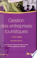 Gestion des entreprises touristiques