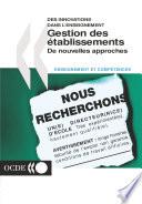 Gestion des établissements De nouvelles approches