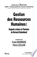 Gestion des ressources humaines