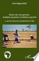 Gestion des sols agricoles