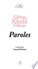 Gibran Khalil Gibran