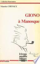 Giono à Manosque