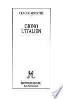 Giono l'Italien