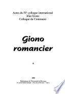 Giono romancier