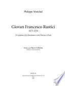 Giovan Francesco Rustici, 1475-1554