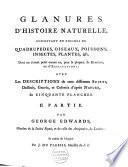 Glanures D'histoire Naturelle, Consistant en Figures de Quadrupedes ...