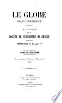 Globe; journal géographique