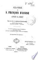 Gloire de S. François d'Assise après sa mort