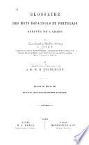 Glossaire des mots espagnols et portugais dérivés de l'arabe