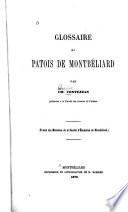 Glossaire du patois de Montbéliard