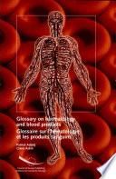 Glossaire Sur L'hématologie Et Les Produits Sanguins