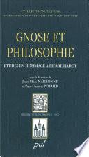 Gnose et philosophie : Études en hommage à Pierre Hadot
