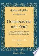 Livre Gobernantes del Perú, Vol. 13