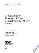 Goddard Laboratory for Atmospheric Sciences Collected Reprints, 1978-1979