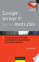 Google : arriver 1er par les mots clés