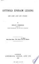 Gotthold Ephraim Lessing