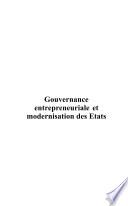 Gouvernance entrepreneuriale et modernisation des Etats
