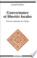 Gouvernance et libertés locales