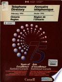 Government of Canada Telephone Directory