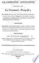 Grammaire Angloise comparée avec la Grammaire Françoise, etc