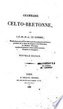 Grammaire celto-bretonne