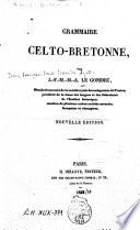 Grammaire celto-bretonne