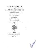 Grammaire comparée des langues indo-européennes