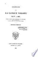 Grammaire de la langue volofe