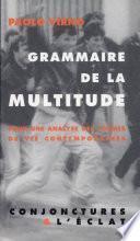 Grammaire de la multitude