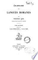 Grammaire des langues romanes