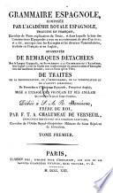 Grammaire Espagnole 1821