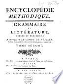 Grammaire et littérature