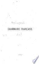 Grammaire française à l'usage des allemands