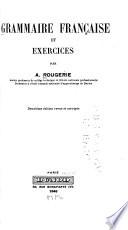 Grammaire française et exercices