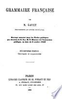 Grammaire française