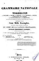 Grammaire nationale