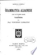 Grammatica albanese