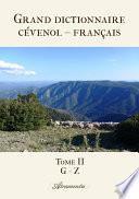 Grand dictionnaire cévenol – français