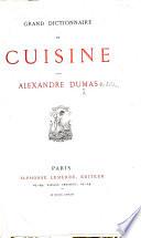 Grand dictionnaire de cuisine