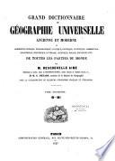 Grand dictionnaire de géographie universelle ancienne et moderne