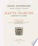 Grand dictionnaire de la Haute Marche