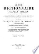 Grand dictionnaire Français -Italien