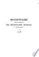 Grand dictionnaire général et grammatical des dictionnaires français