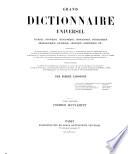 Grand dictionnaire universel: 1.-2. supplément. 1878-[90?