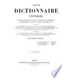 Grand dictionnaire universel: A-Z. 1865-76