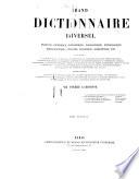 Grand dictionnaire universel: A-Z. 1865-76