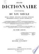 Grand dictionnaire universel du XIXe siècle